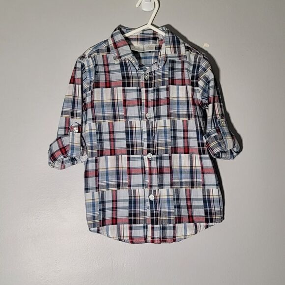 Boys thermal top and long sleeve button down shirt 4T - Picture 7 of 10